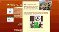 Desktop Screenshot of hostal-atlanta.eu